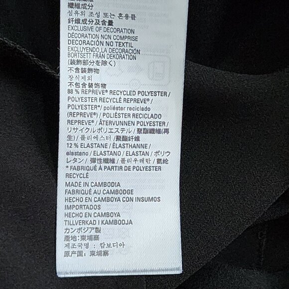 Kirkland Signature Pants Womens Size S Small Black Ladies Ankle Zipper Pocket - Picture 5 of 7